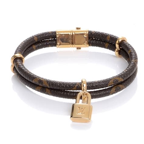 louis vuitton men's bracelet leather|Louis Vuitton monogram chain bracelet.